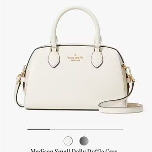 Kate Spade Cream Satchel Bag